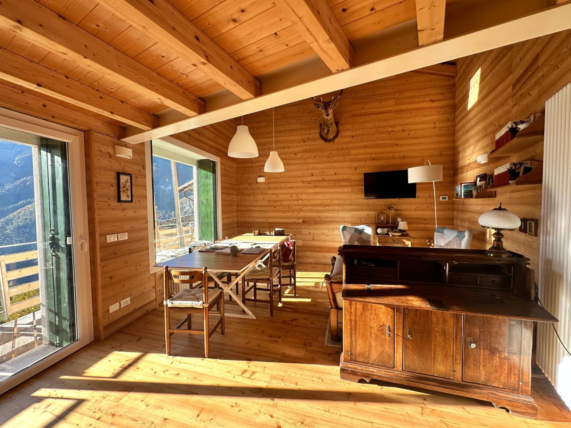 Cielo E Terra Chalet Zencheri Con Vista Panoramica Piazza  ภายนอก รูปภาพ
