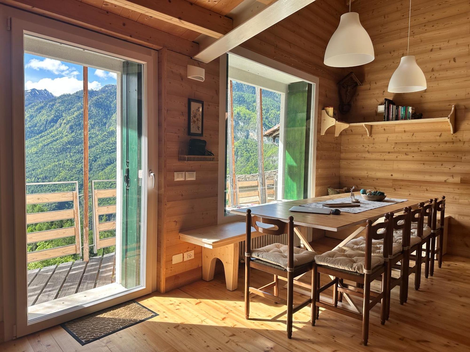 Cielo E Terra Chalet Zencheri Con Vista Panoramica Piazza  ภายนอก รูปภาพ