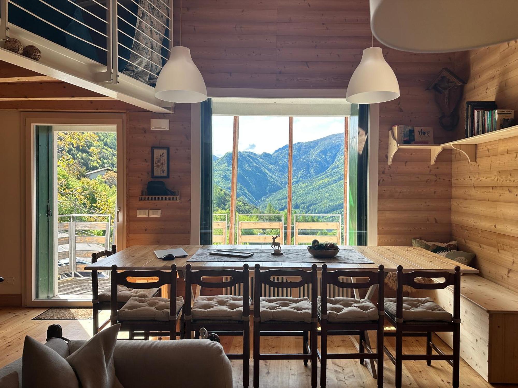 Cielo E Terra Chalet Zencheri Con Vista Panoramica Piazza  ภายนอก รูปภาพ