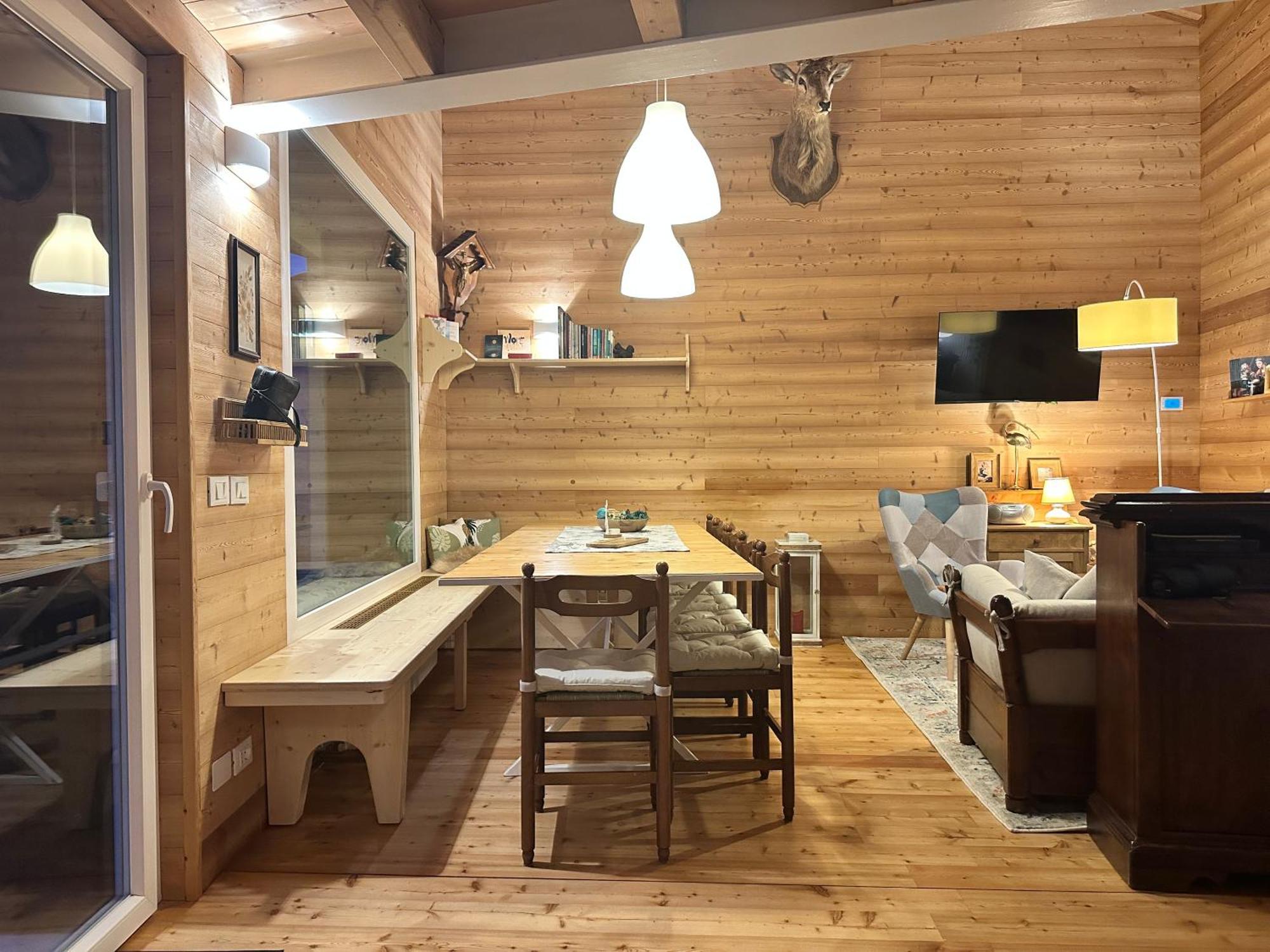 Cielo E Terra Chalet Zencheri Con Vista Panoramica Piazza  ภายนอก รูปภาพ