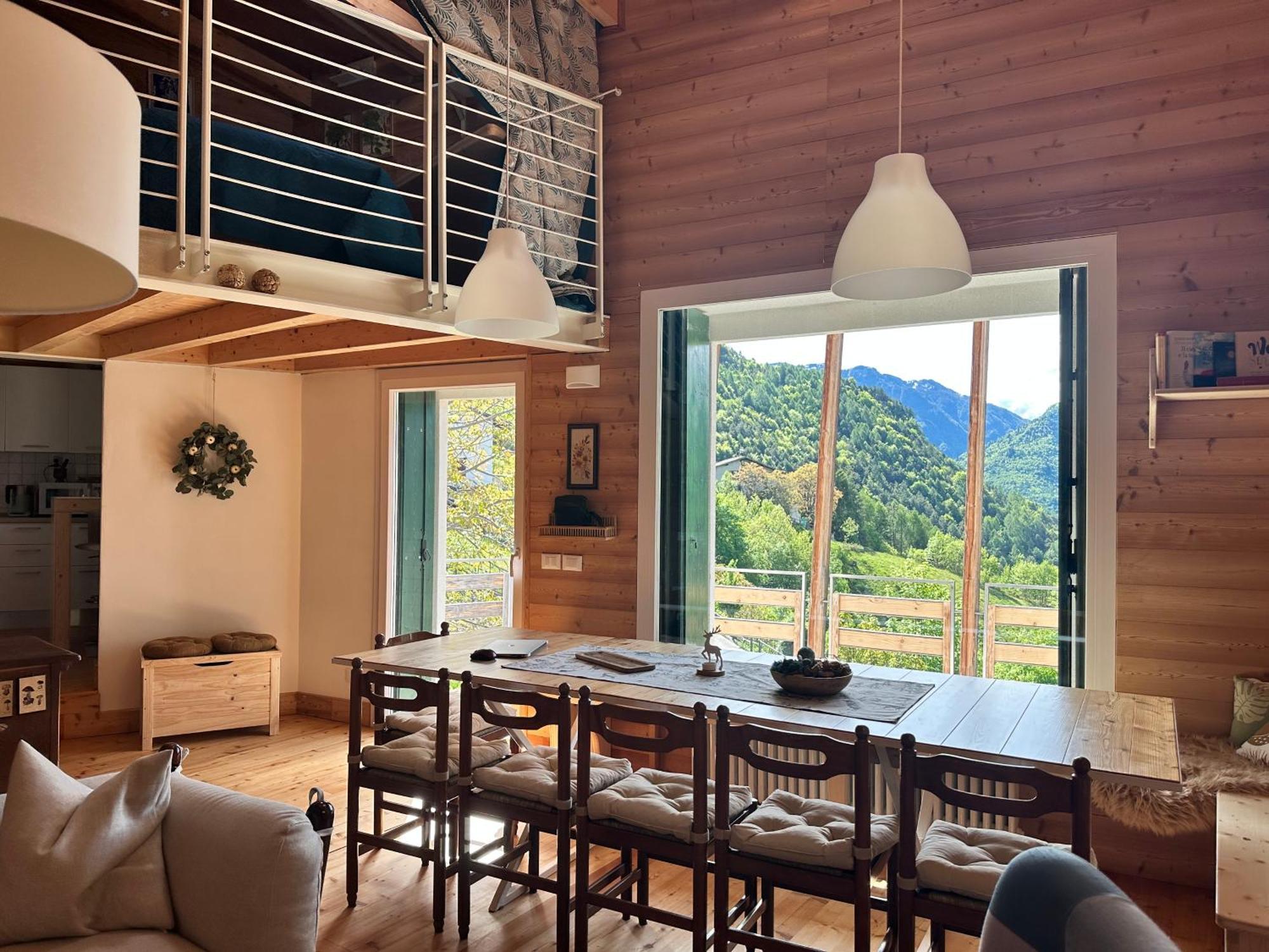 Cielo E Terra Chalet Zencheri Con Vista Panoramica Piazza  ภายนอก รูปภาพ