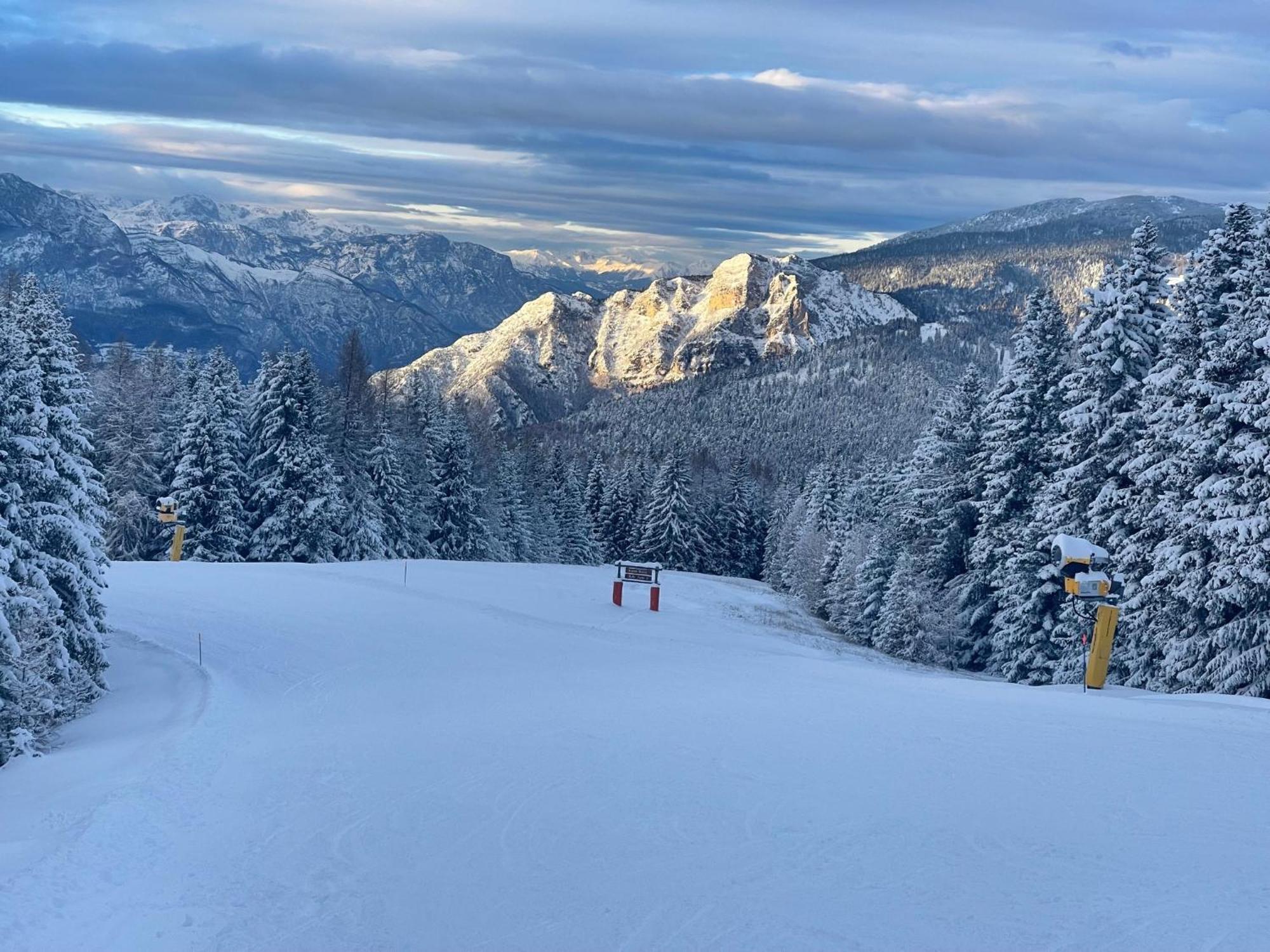 Cielo E Terra Chalet Zencheri Con Vista Panoramica Piazza  ภายนอก รูปภาพ